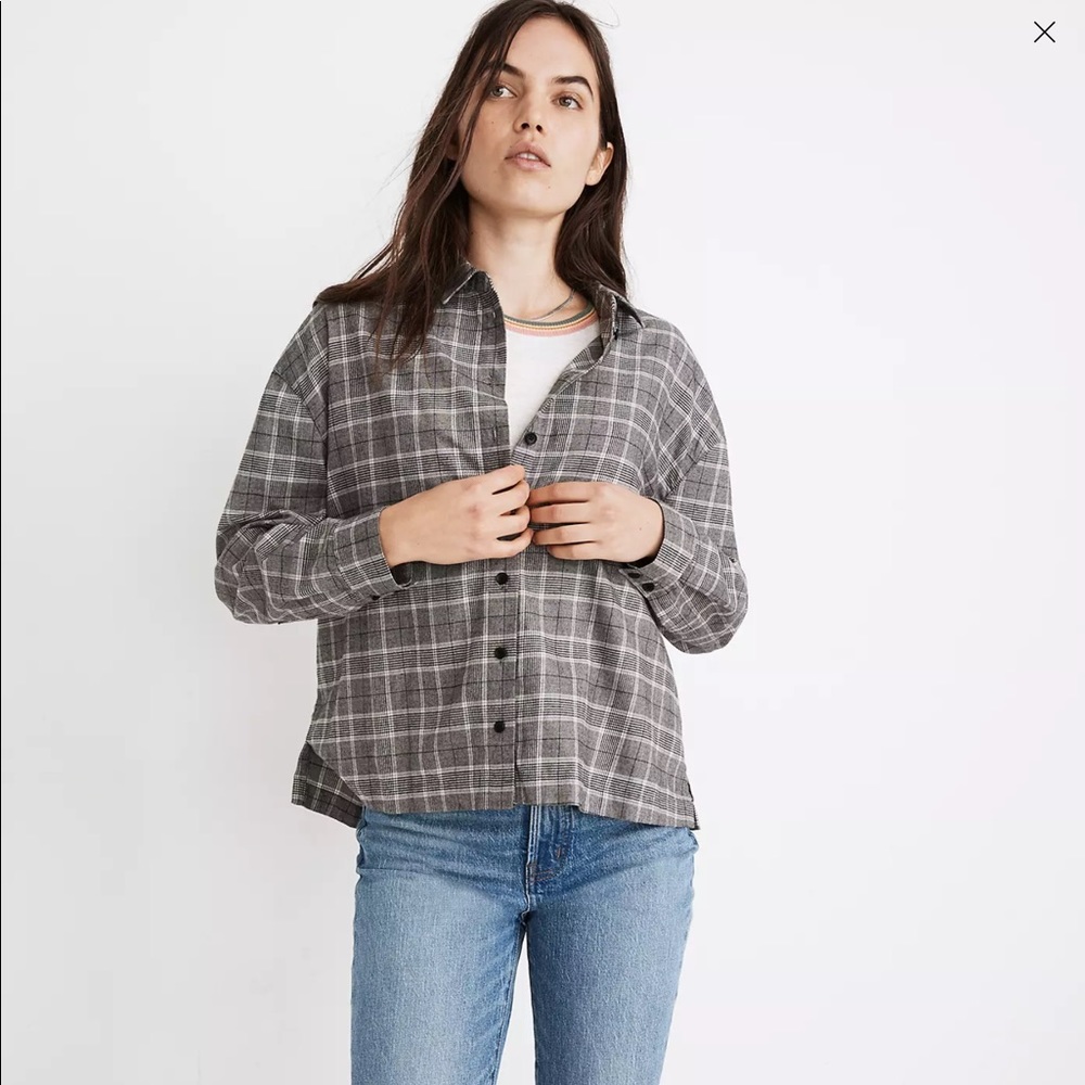 Madewell Plaid Westlake Shirt